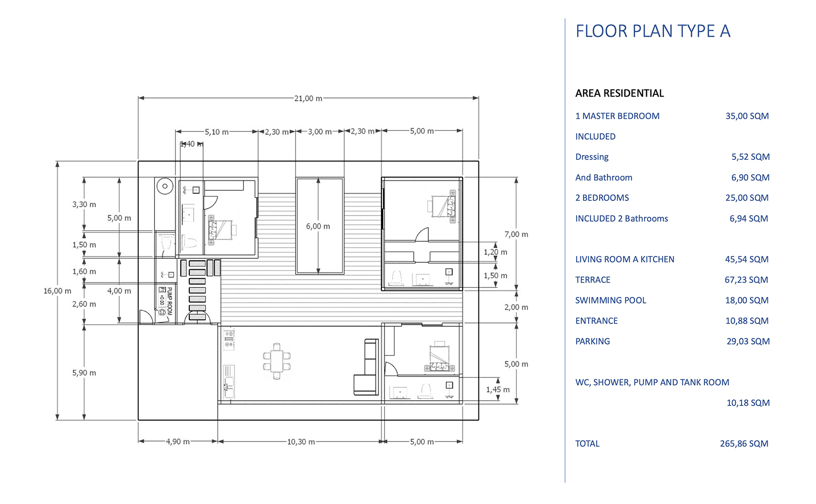 TK-Sunset-Villa-typeA-floor-plan TK Sunset - Samui - Villa type A