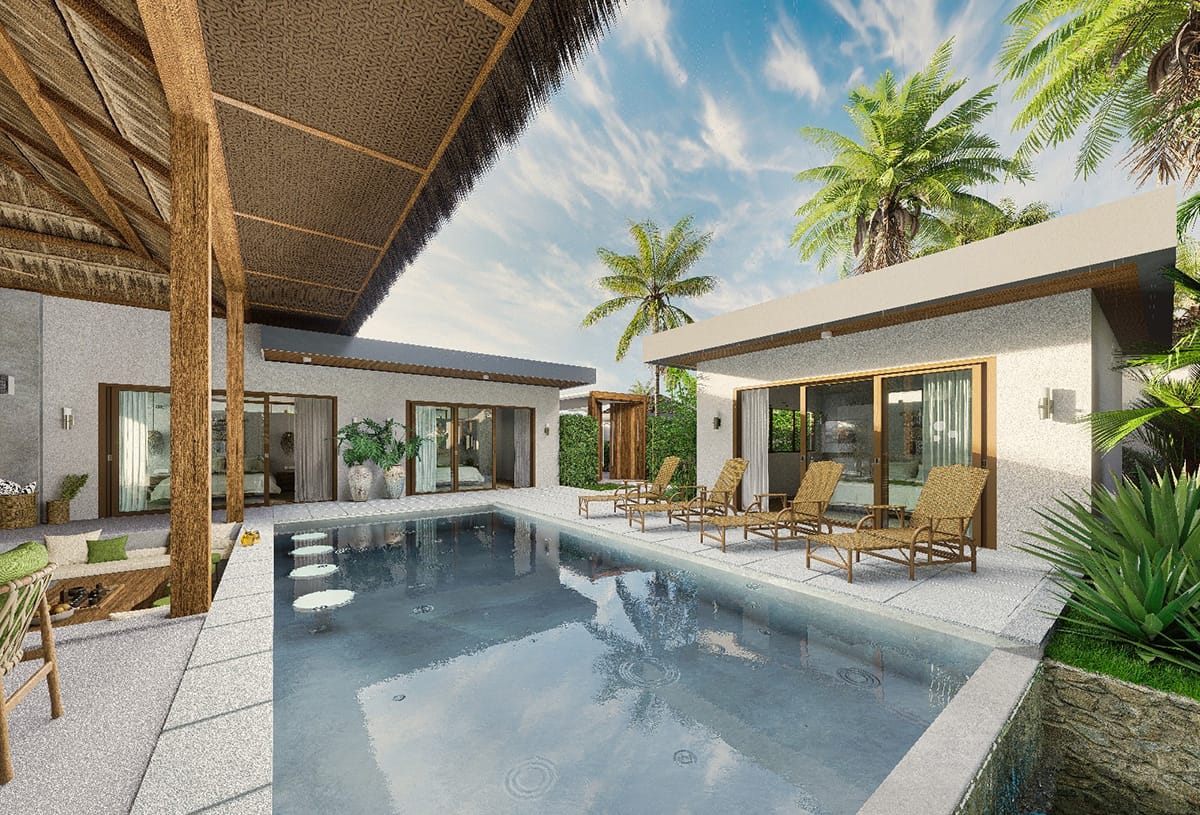TK-Sunset-Villa-typeD-swimmingpool-3bedrooms-entrance TK Sunset - Samui - Villa type D